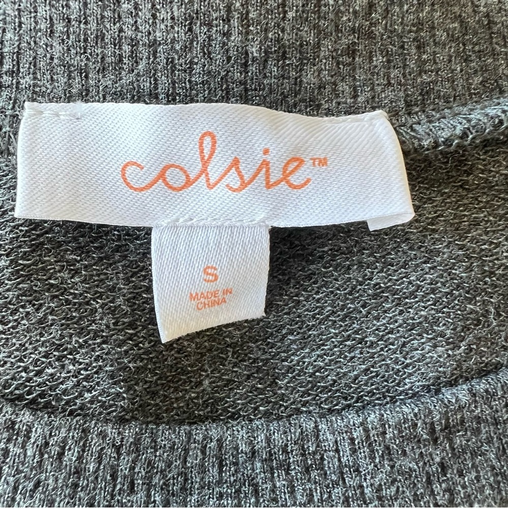 Colsie long sleeve crop top - Picture 4 of 5